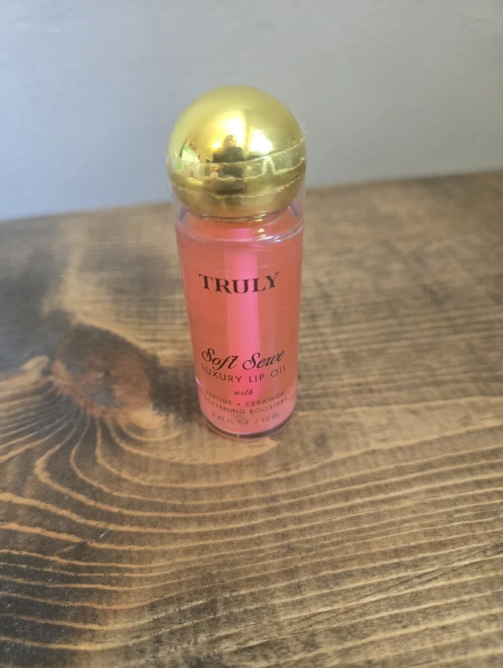 TRULY Soft Serve Luxury Lip Oil - Pink